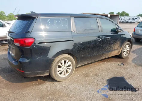 2015 Kia Sedona L from USA, damaged, VIN KNDMA5C19F6037814